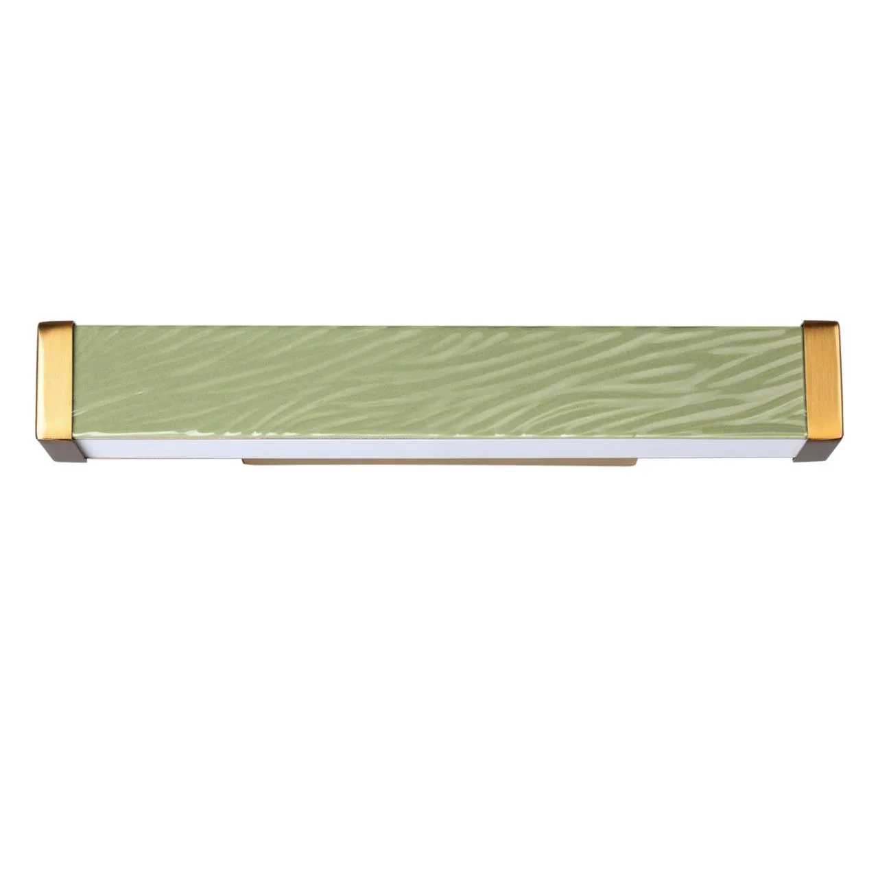 Odeon Light 5450/10WLA L-VISION ODL_EX26 015 зеленый/античная бронза/металл/керамика/акрил Настенный светильник LED 10W 2000К/3000K/4000K RIVIERA — главное фото товара