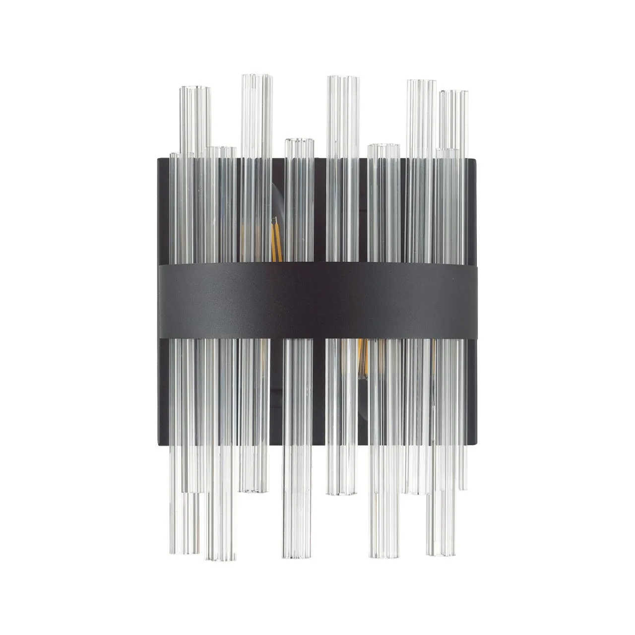 Lumion 5272/2W MODERNI LN26 209 черный Бра E14 2*40W 220V MITSUKO — главное фото товара