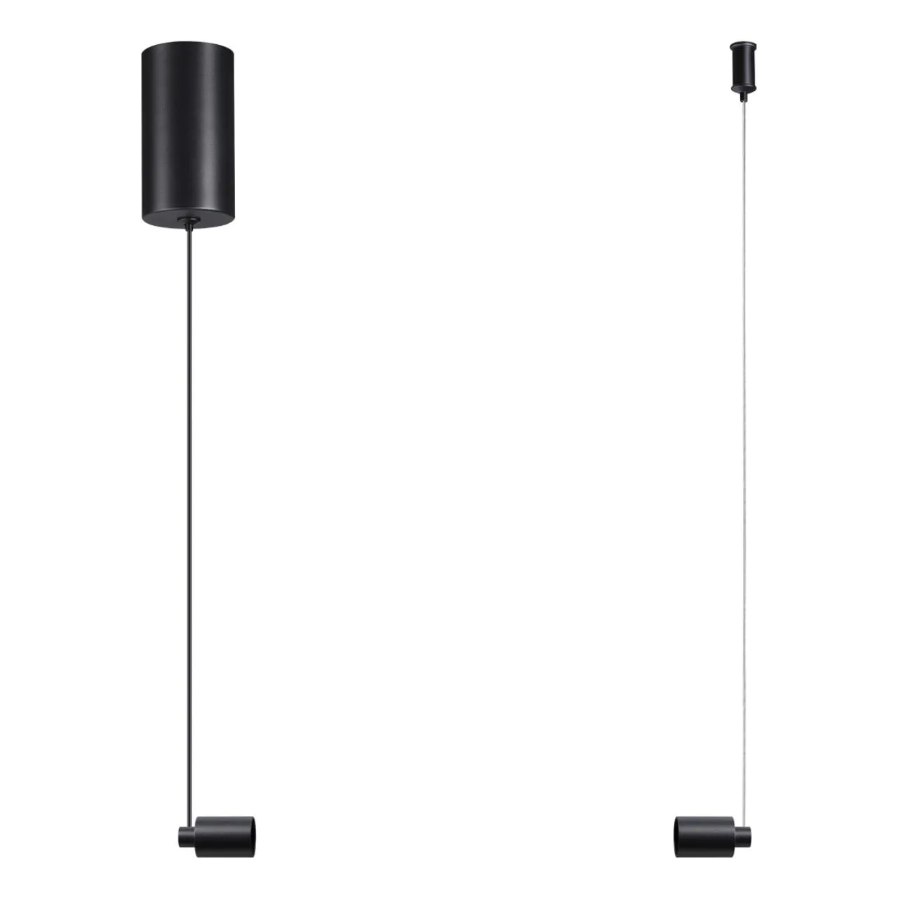 Novotech 359360 KONST NT24 060 черный Корпус накладной с драйвером для подвесного горизонтального монтажа светильников 359343-359358 IP20 8-24W 170-265V VITZ — главное фото товара