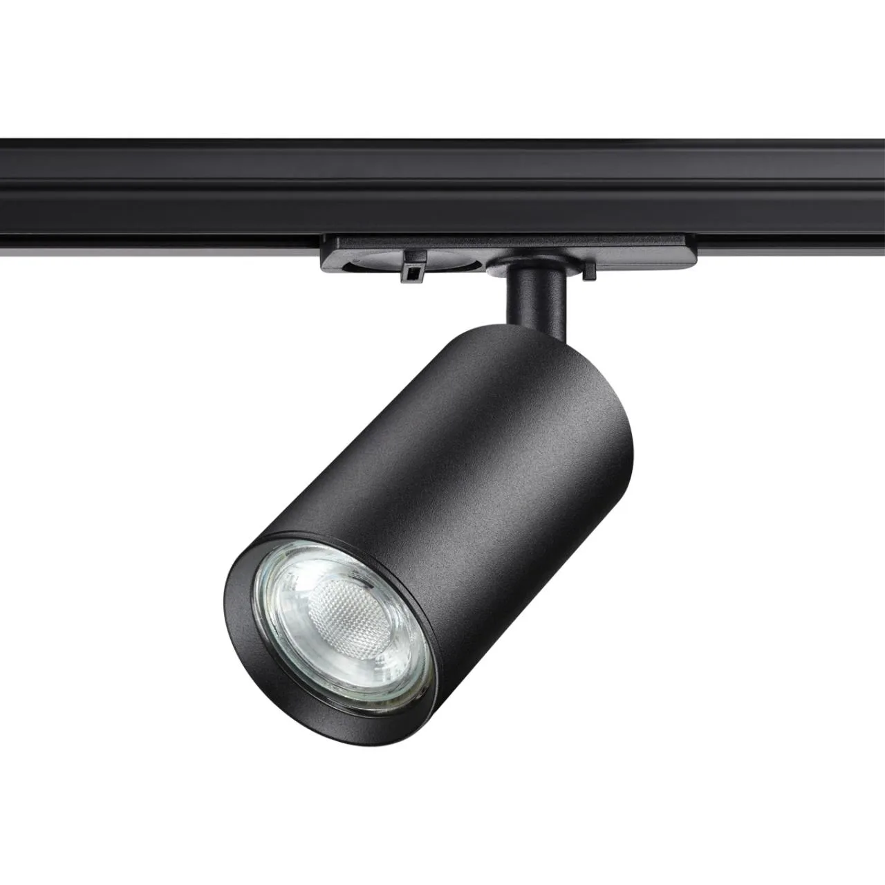 Novotech 370963 PORT NT23 251 черный Светильник однофазный двухжильный трековый GU10 50W 220V PIPE — главное фото товара