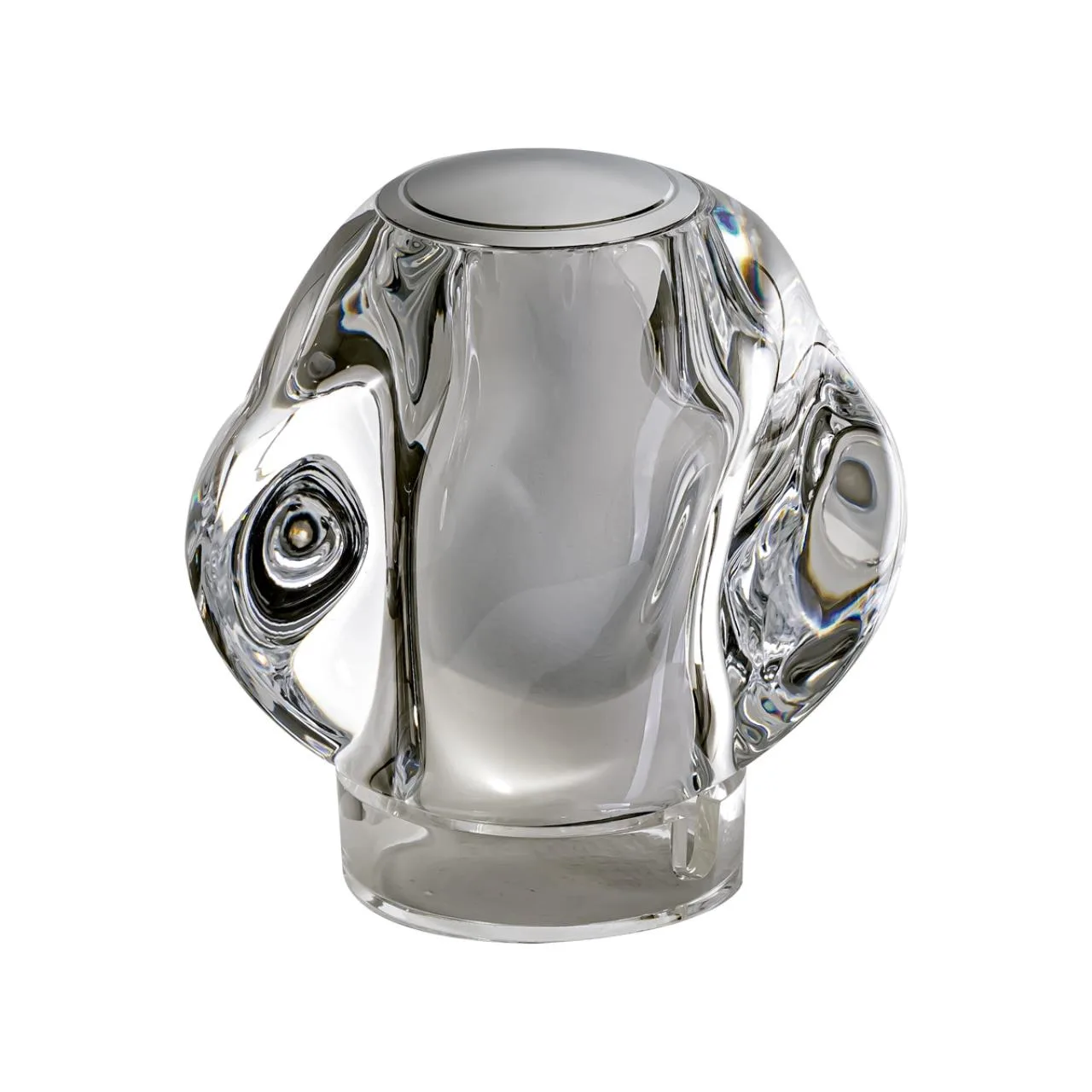 Odeon Light 5084/2TL L-VISION ODL25 561 хром/прозрачный/металл/акрил Настольная лампа 4000K 140Лм LED 2W JEMSTONE — главное фото товара