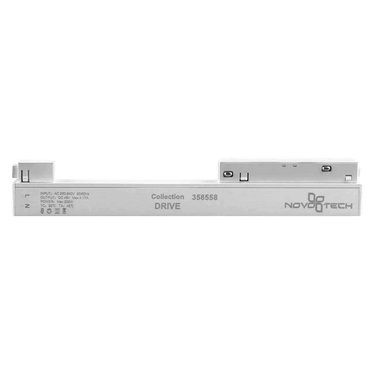 Novotech 358558 DRIVE NT21 140 белый Драйвер IP20 200W 48V FLUM — главное фото товара