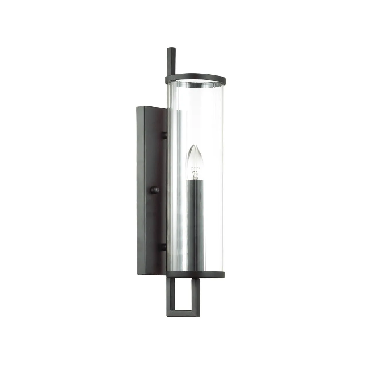 Odeon Light 4654/1W COUNTRY ODL20 000 черный/прозрачный Бра E14 60W 220V RENA — главное фото товара