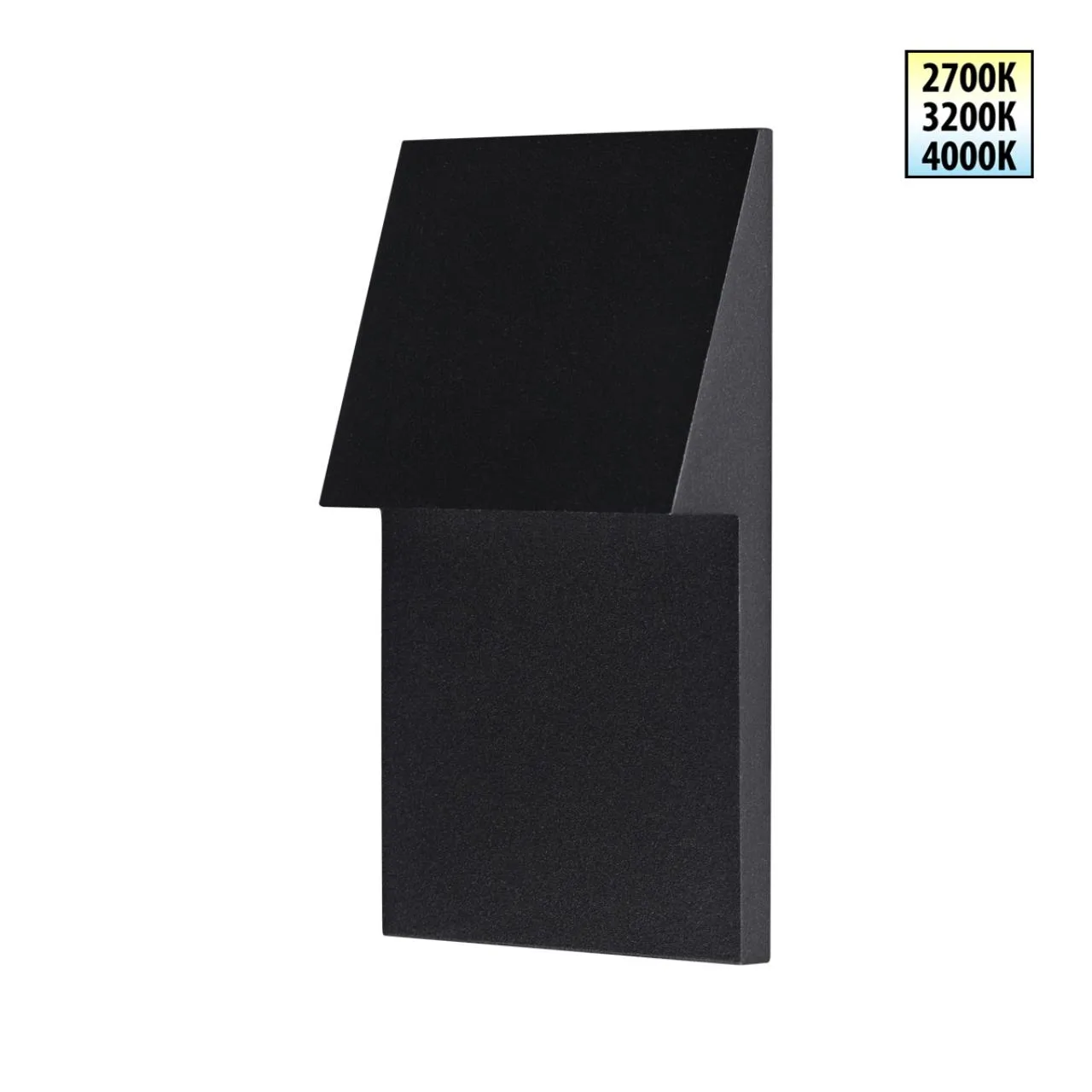 Novotech 359724 STREET NT25 766 черный Подсветка для лестниц с переключателем цв. температуры IP65 LED 3W 100-240V 2700К\3200К\4000К SCALA — главное фото товара