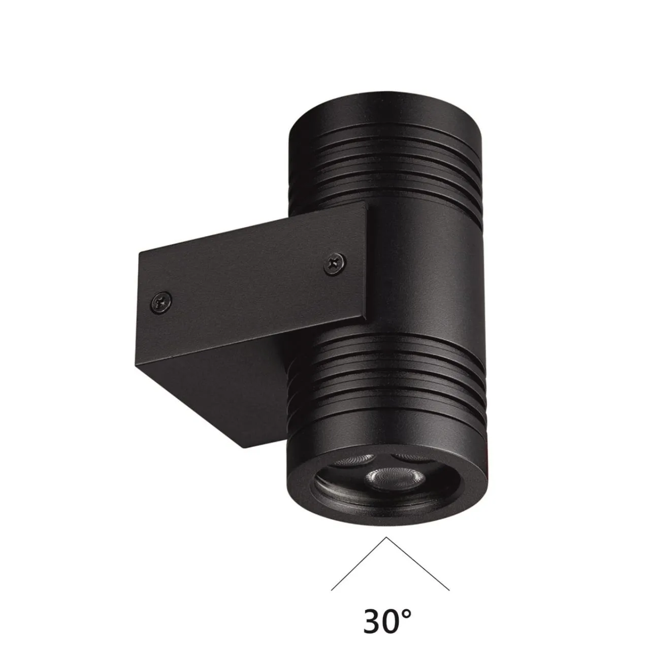 Odeon Light 6648/12WL NATURE ODL24 725 черный/металл Фасадный светильник IP67 LED 12W 4000K AC85-265V STIMA — главное фото товара