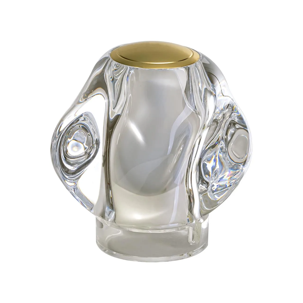 Odeon Light 5085/2TL L-VISION ODL25 563 золото/прозрачный/металл/акрил Настольная лампа 4000K 120Лм LED 2W JEMSTONE — главное фото товара
