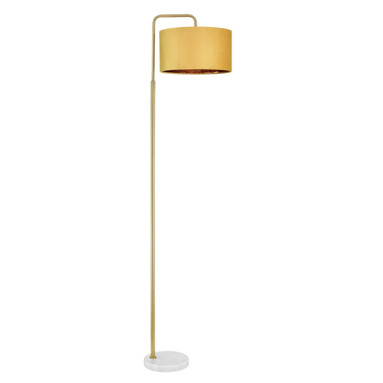 Lumion 8072/1F NEOCLASSI LN26 464 золото/желтый, металл/камень/текстиль Торшер E27 1*60W 220V VELVETA — главное фото товара