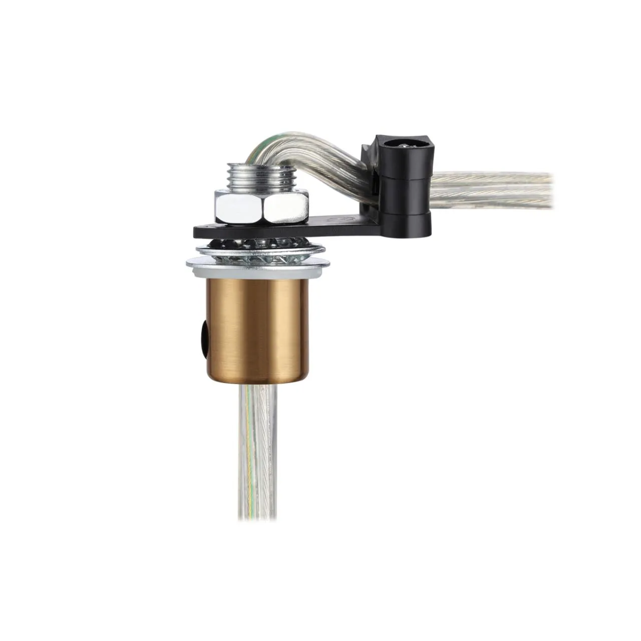 Odeon Light 4346/1N HIGHTECH ODL23 000 Нипель для крепления в цвете античной бронзы (5шт в коробке) MOLTO — главное фото товара