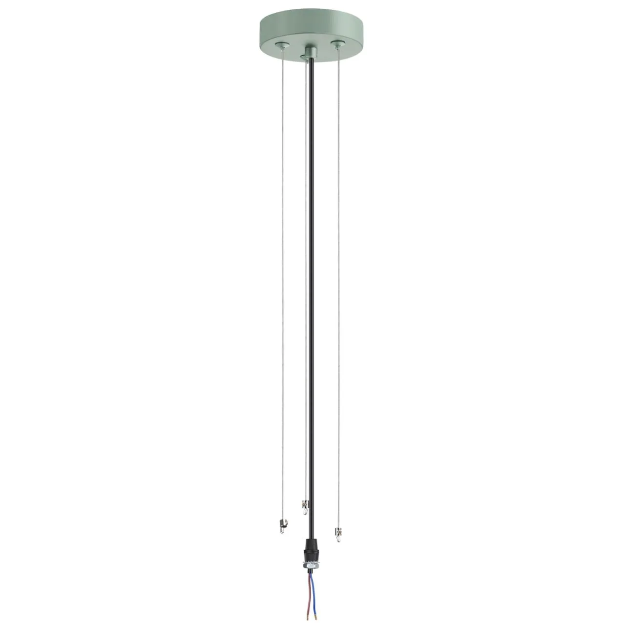 СОНЕКС 7703/L SN 583 Подвесное крепление для светильника MACARON LED металл/зеленый 1,2м MACARON — главное фото товара