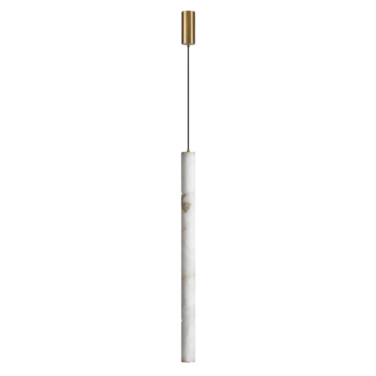 Odeon Light 6674/20L L-VISION ODL24 199 Подвесной светильник под латунь/металл/алебастр IP20 LED 20W 900Лм 3000K/4000K MARBELLA — главное фото товара