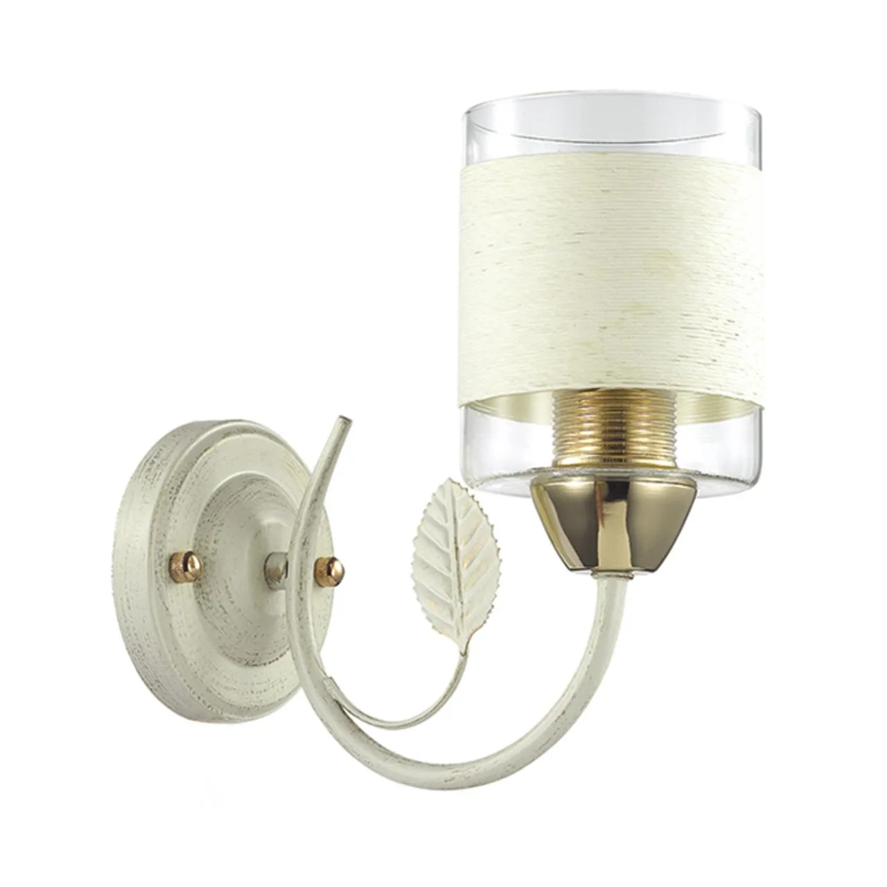 Lumion 3029/1WY УЦЕНКА(НЕВОЗВРАТНЫЙ ТОВАР) COMFI LN16 000 золото, белый с золотой патиной Бра E27 60W 220V FILLA — главное фото товара