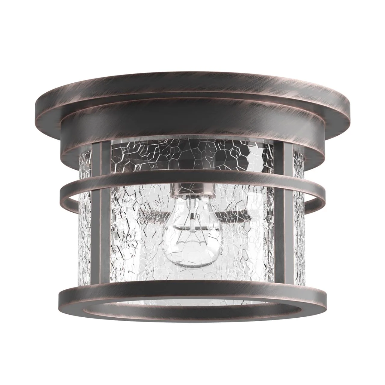 Odeon Light 4044/1C NATURE ODL18 699 коричневый/патина Уличный потолочный светильник IP44 E27 60W 220V VIRTA — главное фото товара