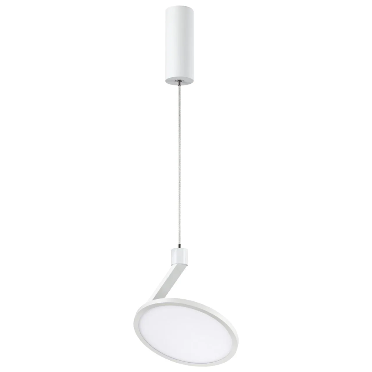 Novotech 358351 OVER NT20 412 белый Светильник накладной, длина провода 1м IP20 LED 4000K 18W 85-265V HAT — главное фото товара