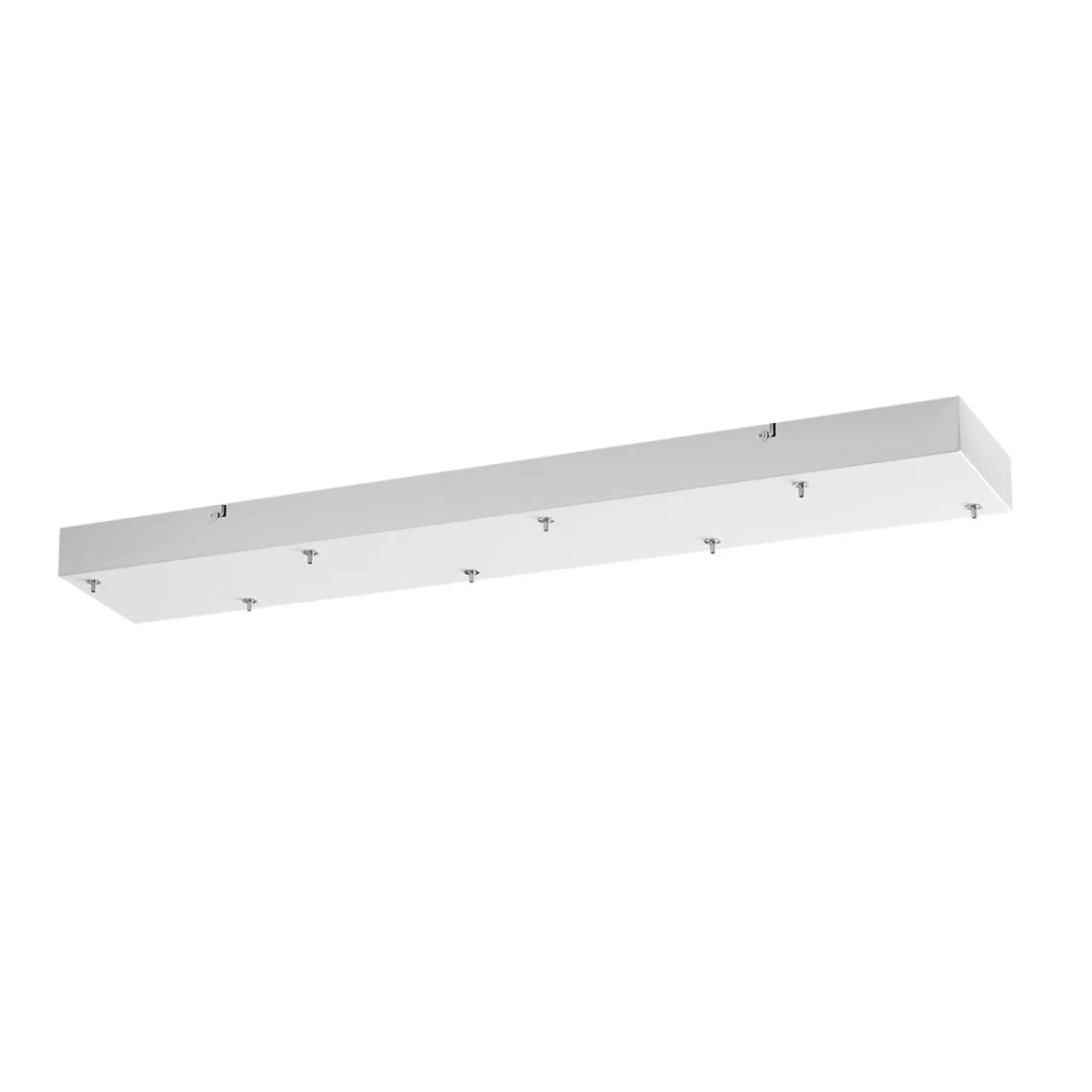 Odeon Light 5058/WH L-VISION ODL24 383 белый/металл База 8X для линии SCROW, SHINY /82х15см BASE — главное фото товара